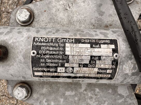 Variant ladtrailer 3021 L4 - 3000 kg.