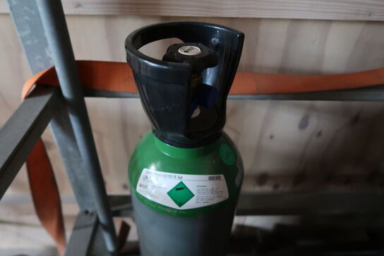 Stativ med 8 flasker 