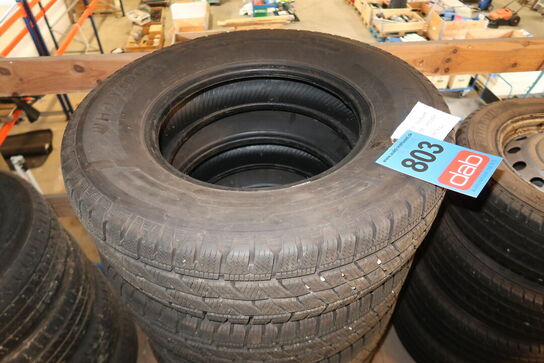 6 stk. Hankook vinter dæk - str. 225/75 R16C