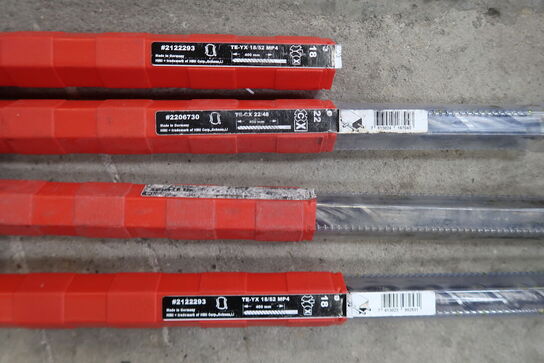 12 stk. Hilti bor