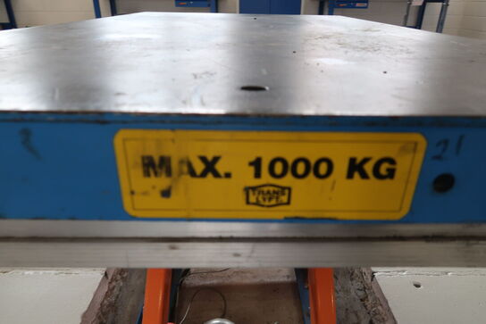 Sakseløftebord, Translyft - 1000 Kg