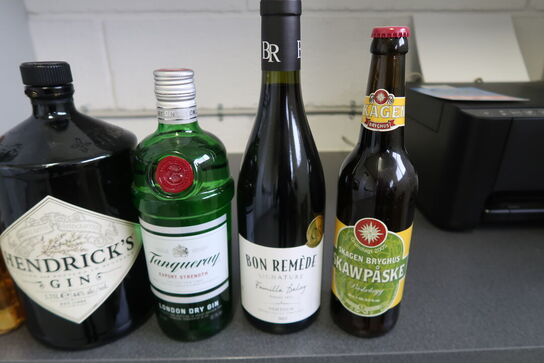 Diverse vin & spiritus - flere i anbrud 