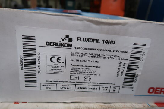 2 pk. Oerlikon Fluxofil 14HD svejsetråd