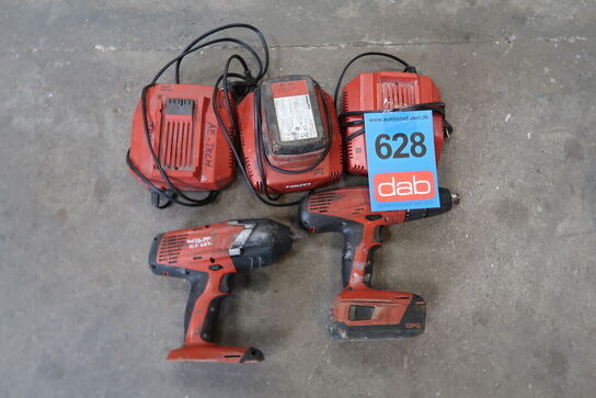 Hilti akku boremaskine & slagnøgle 