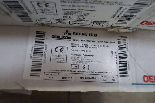 3 pk. Oerlikon Fluxofil 14HD svejsetråd
