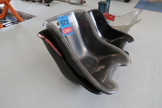 4 stk. Gokart sæder 