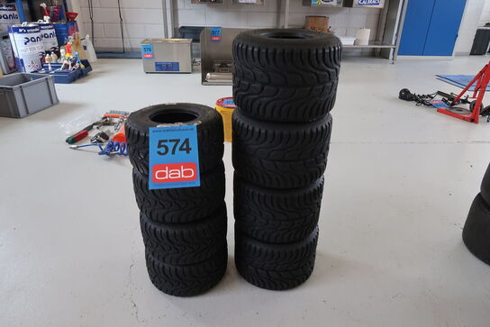 8 stk. Gokart dæk