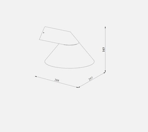 5 stk. nordlux linas udendørs væglampe sort(ubrugt)