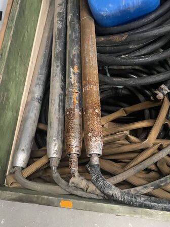 Palleramme med blandet indhold