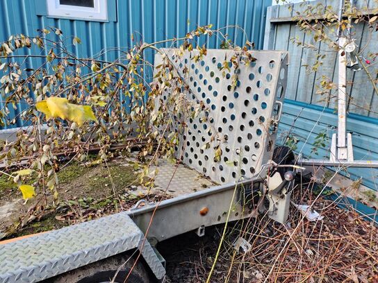 Maskintrailer IFOR WILLIAMS Gh 126bt