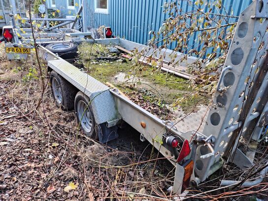 Maskintrailer IFOR WILLIAMS Gh 126bt