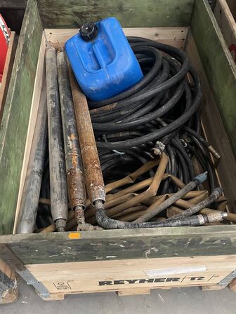 Palleramme med blandet indhold