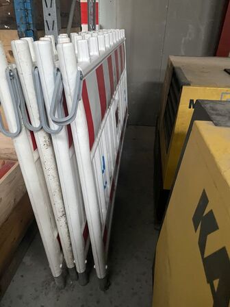 Fire stk. Afspærring