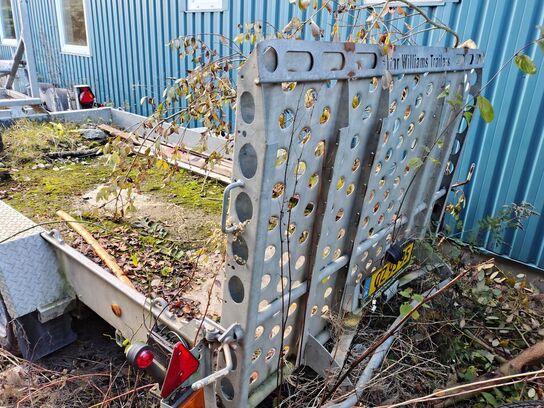 Maskintrailer IFOR WILLIAMS Gh 126bt