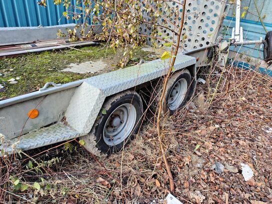 Maskintrailer IFOR WILLIAMS Gh 126bt