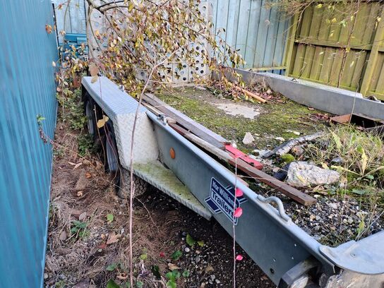 Maskintrailer IFOR WILLIAMS Gh 126bt