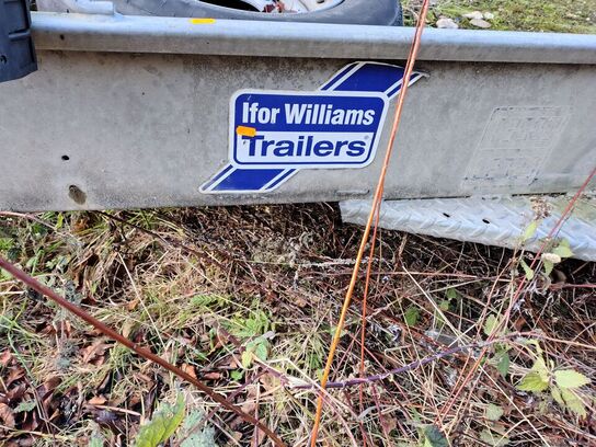 Maskintrailer IFOR WILLIAMS Gh 126bt