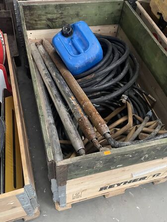 Palleramme med blandet indhold