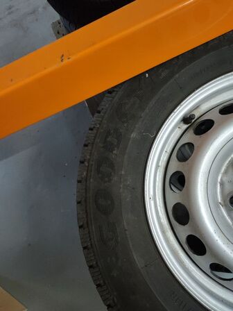 4 fælge med vinterdæk