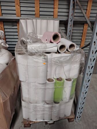 Palle med aftørringspapir