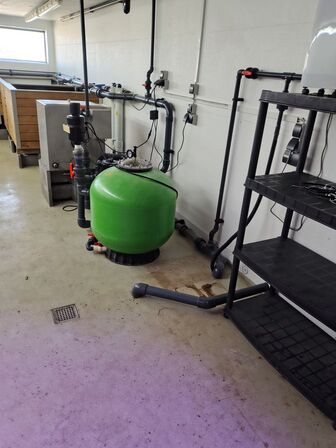 Komplet rense- og filteranlæg