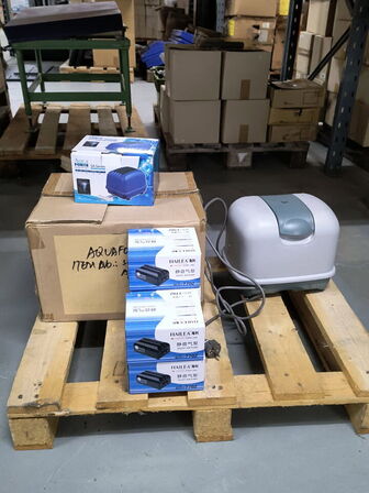 Luftpumper assorterede