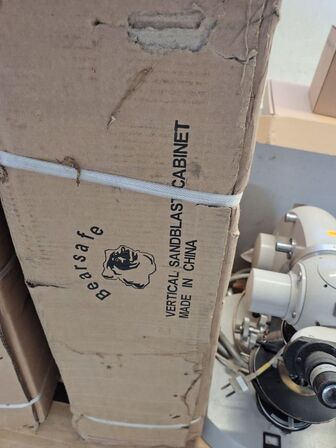 Sandblæsningskabinet mv