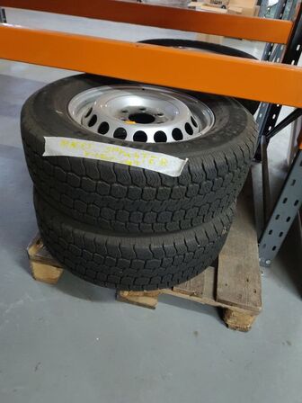 4 fælge med vinterdæk