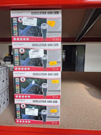4 stk. Quellstar 600 LED