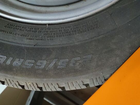 4 fælge med vinterdæk