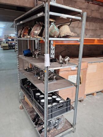 Vogn med blandet belysning. 