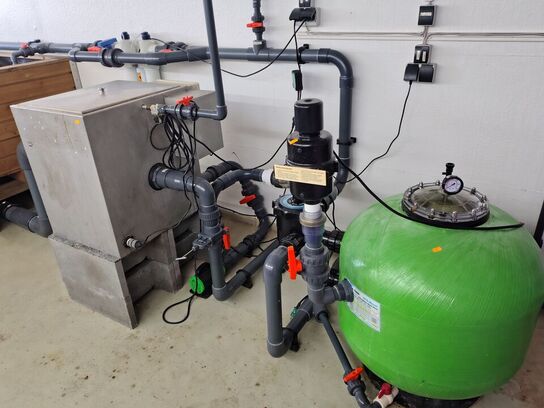 Komplet rense- og filteranlæg