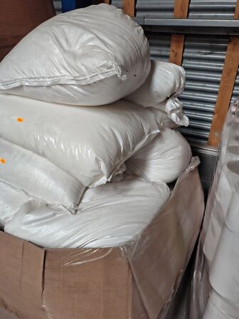 Palle med bleeds (små)  til filtermateriale