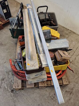 Palle blandet værktøj mv.