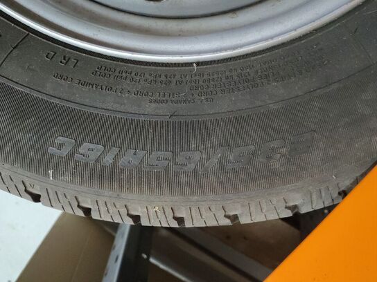 4 fælge med vinterdæk