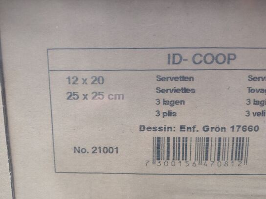 Palle med servietter