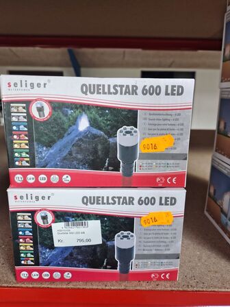 2 stk. Quellstar 600 LED