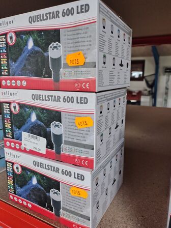 3 stk. Quellstar 600 LED