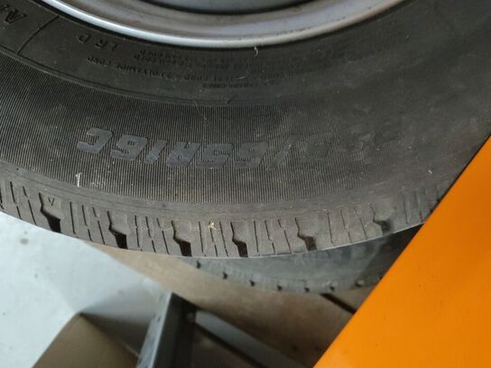 4 fælge med vinterdæk