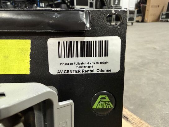 Palle med patchpaneler