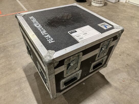 Flightcase med multikabel og stagebox