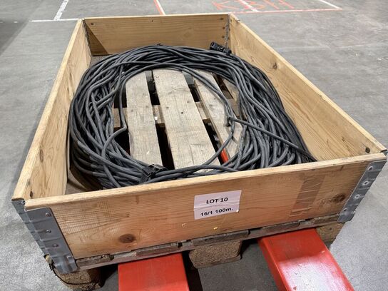 Palle med 100m CEE kabel