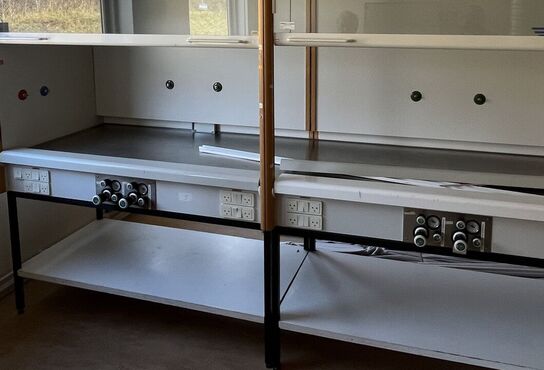 Dobbelt Stinkskab med fælles bordplade