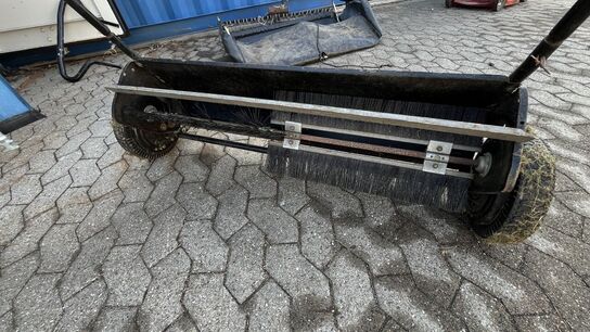 Græsopsamler, beholder + Rive