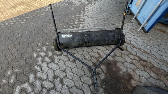 Græsopsamler, beholder + Rive