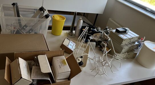 Blandet Lot Laboratorie udstyr