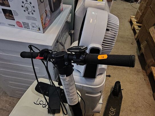 Reservelel , defekt el-løbehjul DENVER