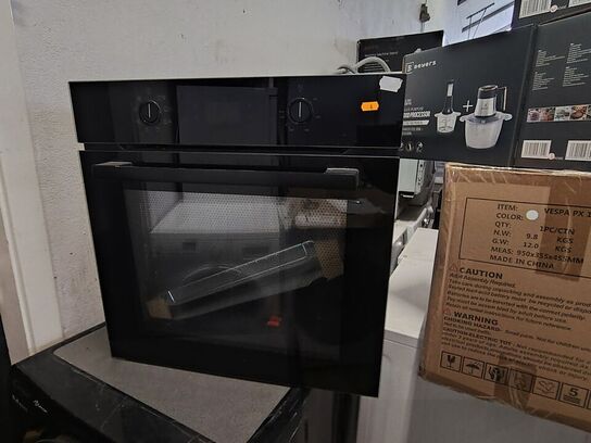 Indbygningsovn, brugt