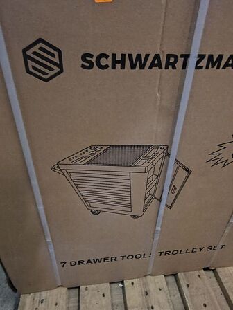 Værktøjsvogn, ubrugt 