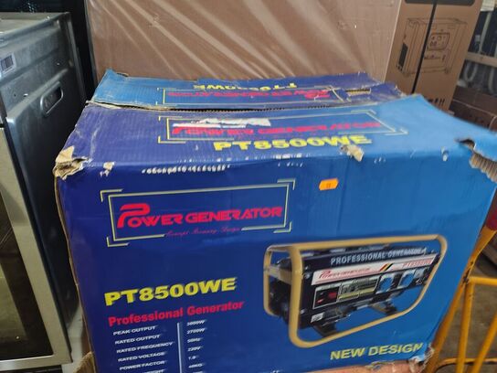 Generator, ubrugt  POWER  PT8500WE
